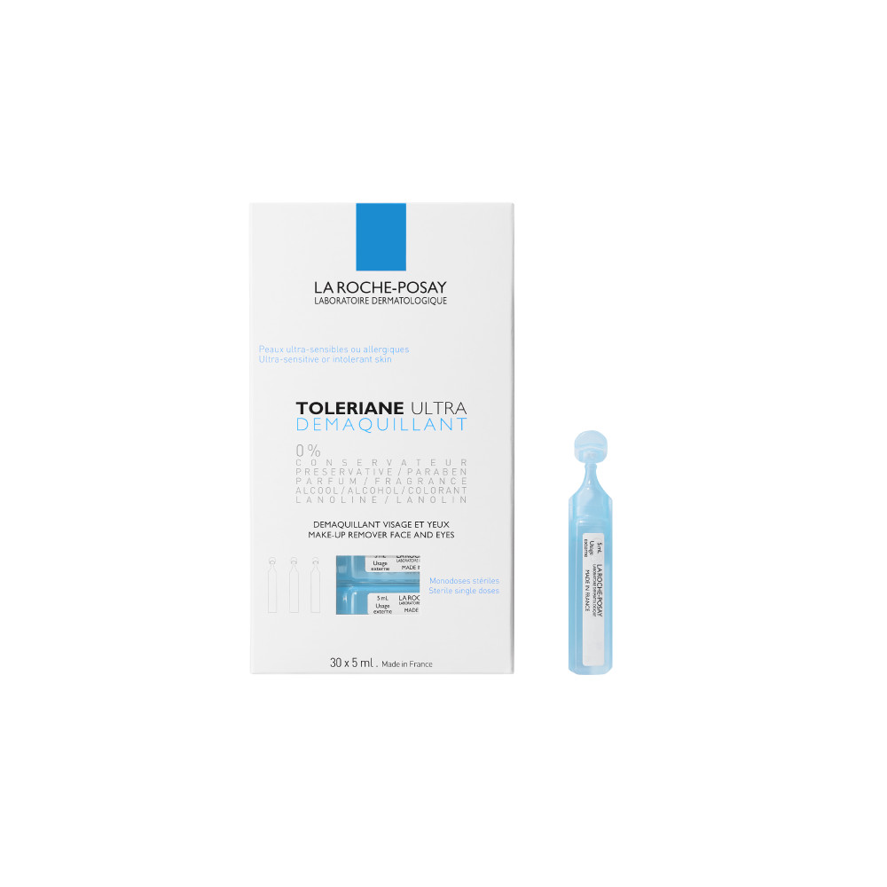 La Roche-Posay Toleriane Oogreinigingsampullen 30x5ml