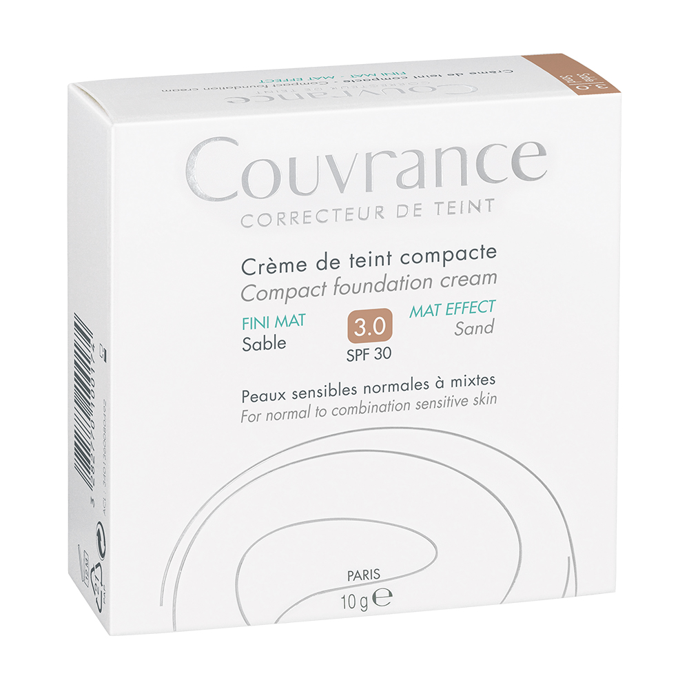 Avène Couvrance Getinte Compact Crème Sable Mat 9,5g