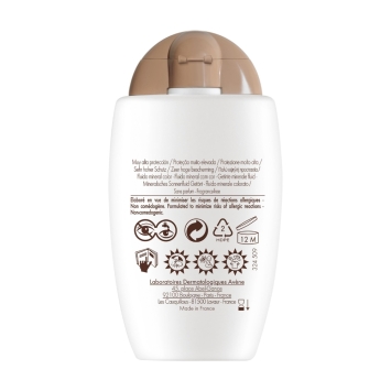 Avène Zonbescherming Minerale Fluïde Getint SPF50+ 40ml