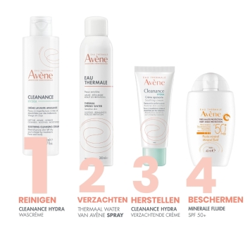 Avène Cleanance Hydra Verzachtende Reinigingscrème 200ml