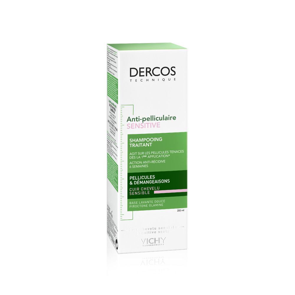 Vichy Dercos Anti-Roos Shampoo Gevoelige Hoofdhuid 200ml