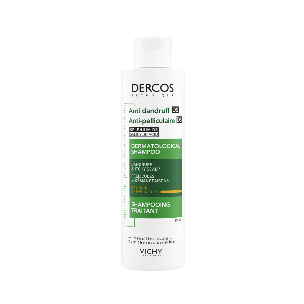 Vichy Dercos Anti-Roos Shampoo Droog Haar 200ml