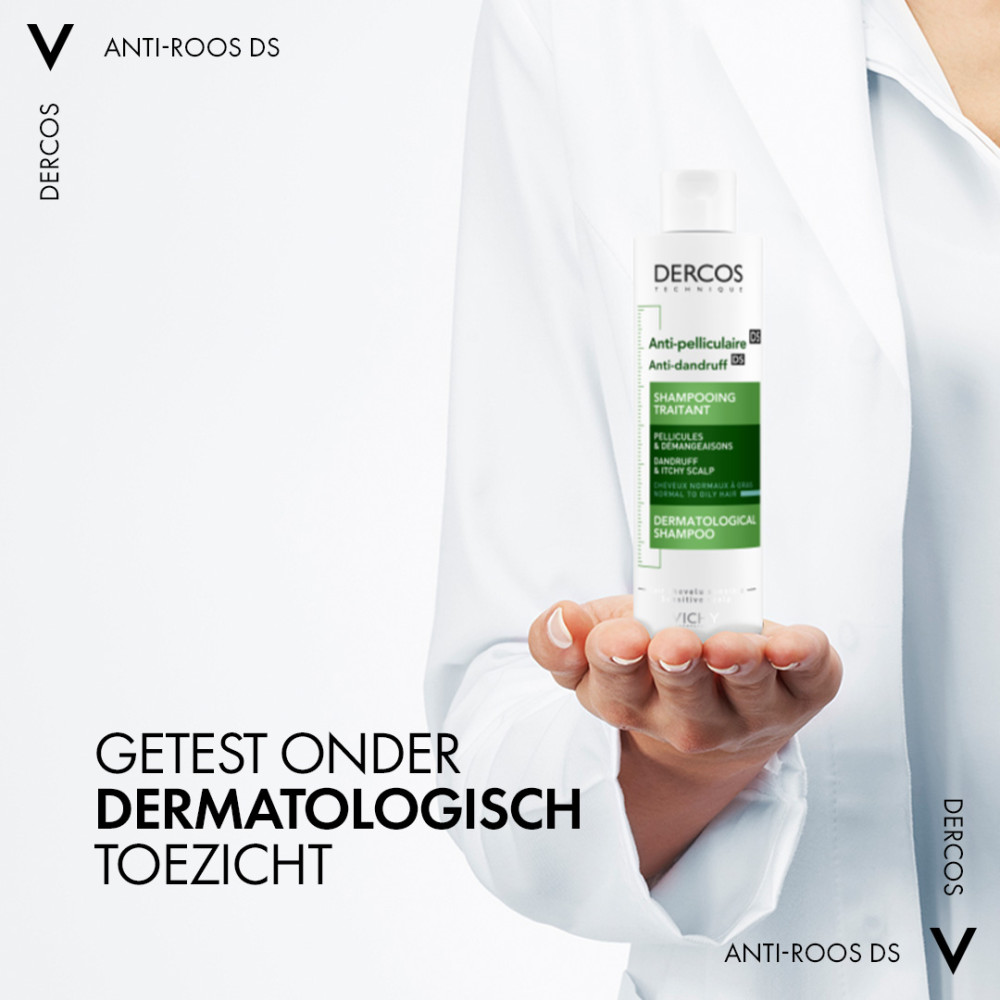 Vichy Dercos Technique Anti-Roos DS Shampoo Normaal tot Vet haar 200ml