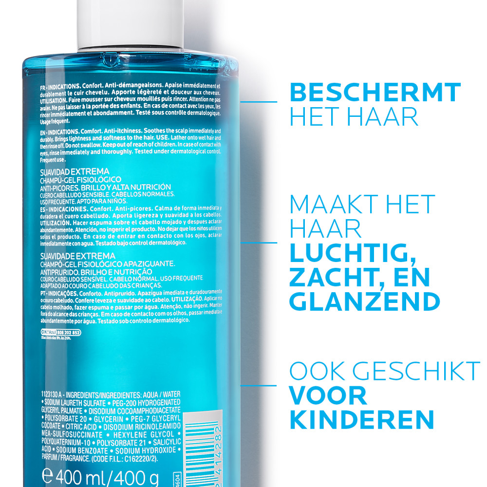 La Roche-Posay Kerium Extra Zachte Shampoo 400ml