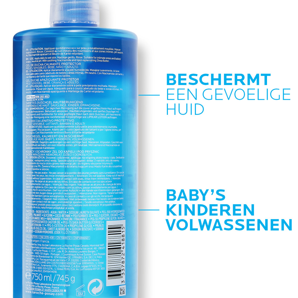 La Roche-Posay Lipikar Wasgel 750ml