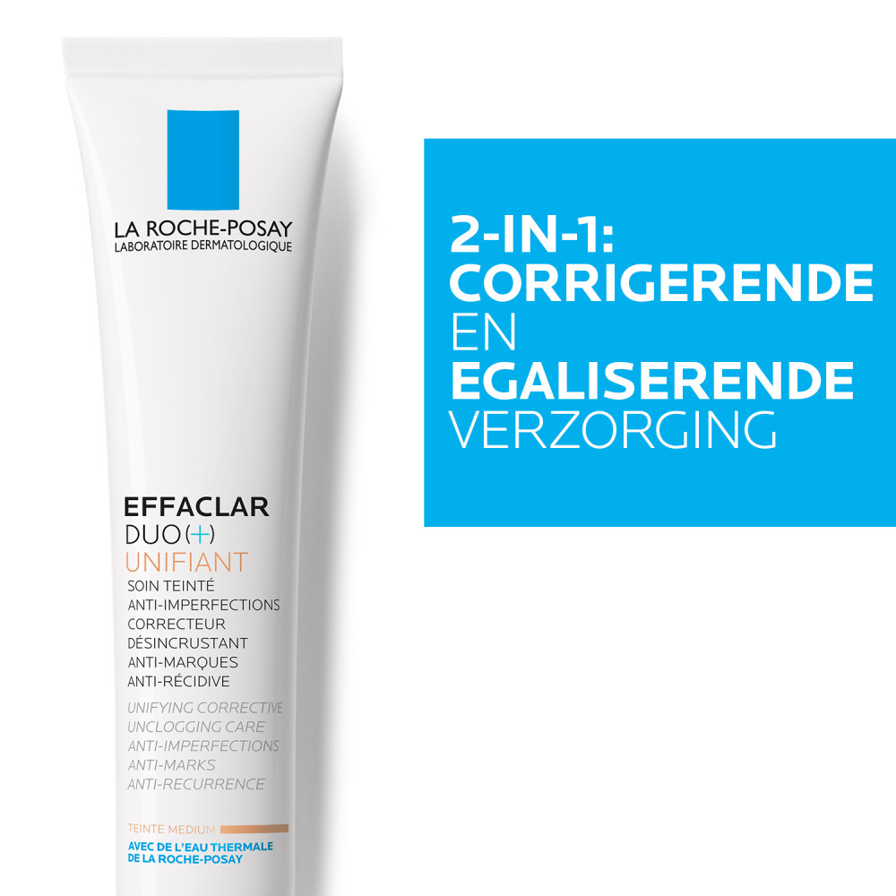 La Roche-Posay Effaclar Duo + Unifiant Medium Dagcrème 40ml