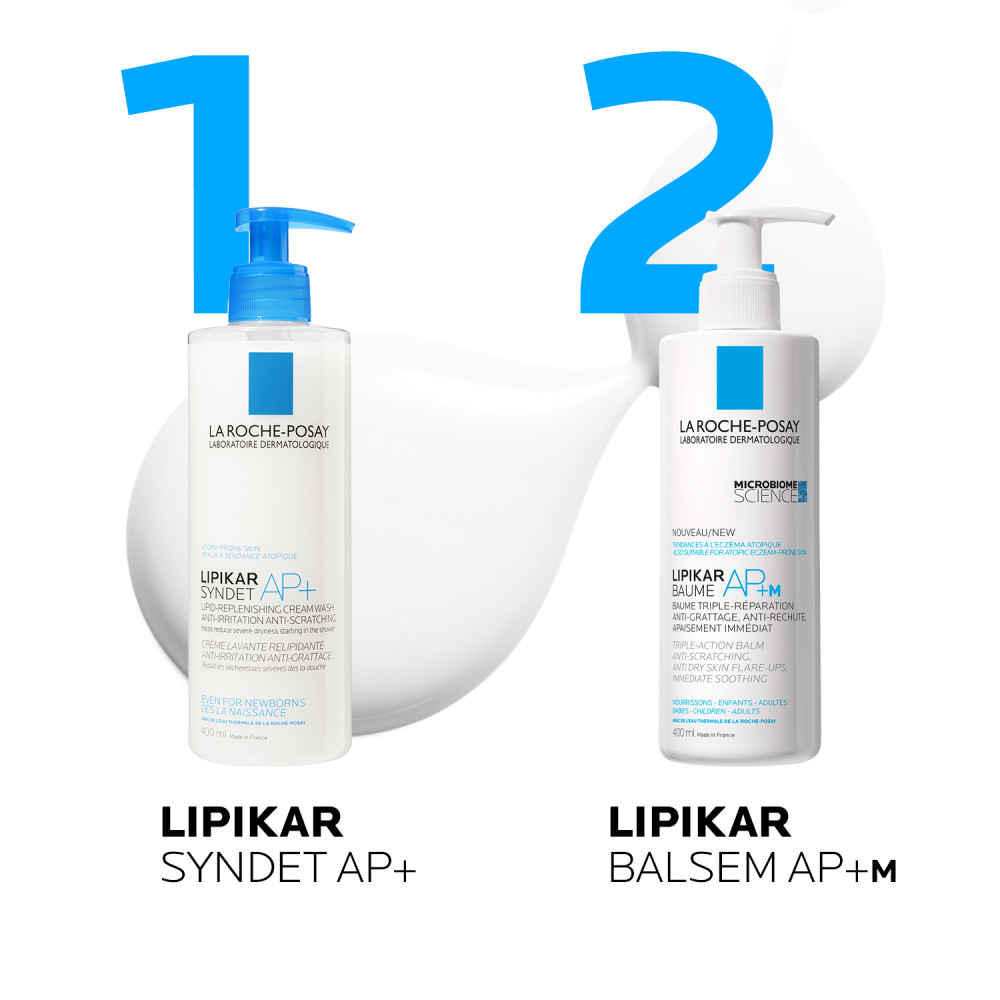 La Roche-Posay Lipikar Syndet AP+ Lichaamsreiniging 400ml