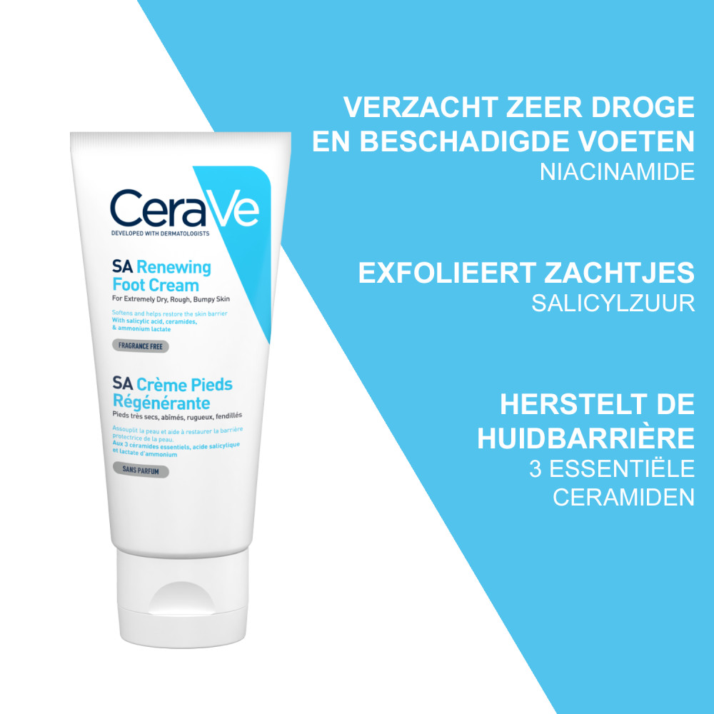 CeraVe SA Herstellende Voetcrème 88ml