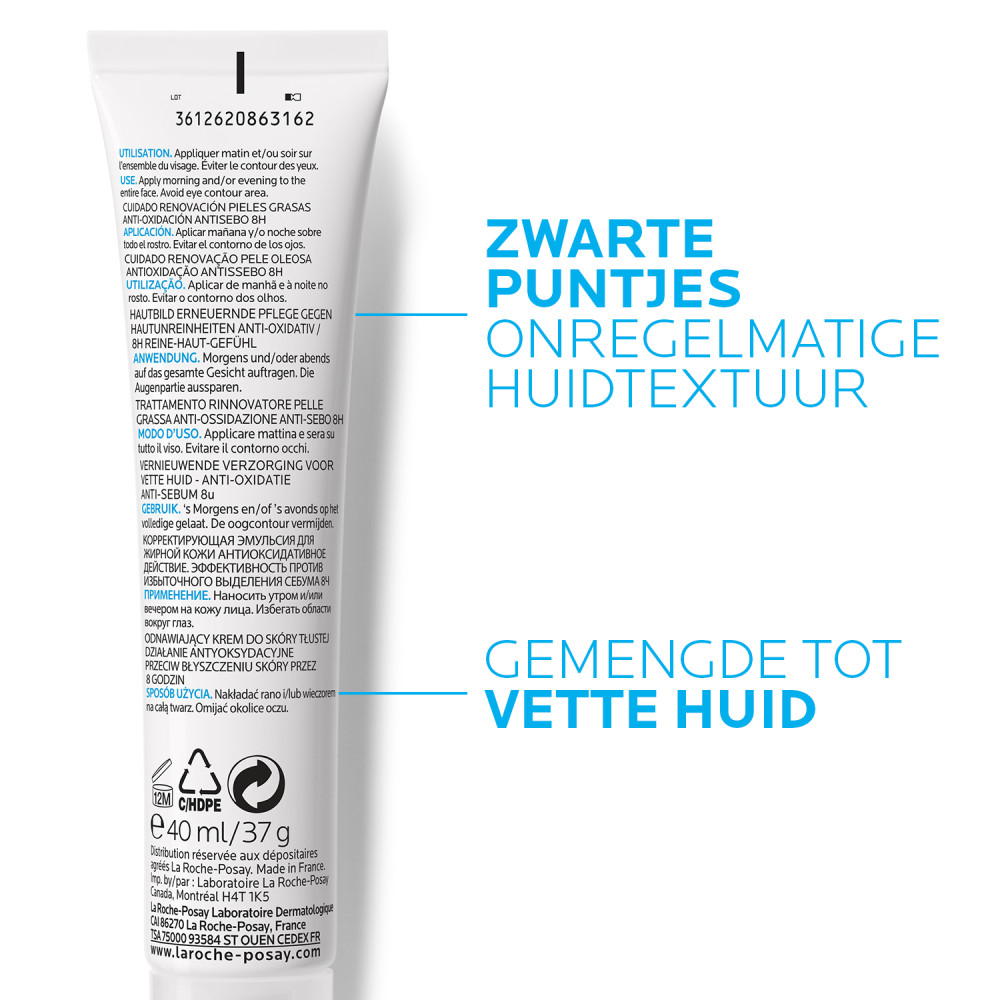 La Roche-Posay Effaclar K+ Dagcrème 40ml