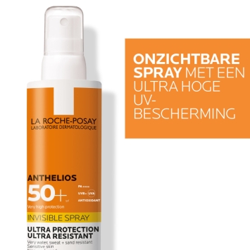 La Roche-Posay Anthelios Onzichtbare Spray SPF50+ 200ml