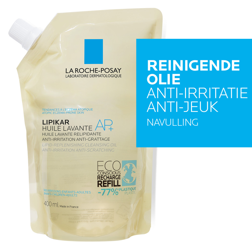 La Roche-Posay Lipikar Douche Olie AP+ Navul 400ml