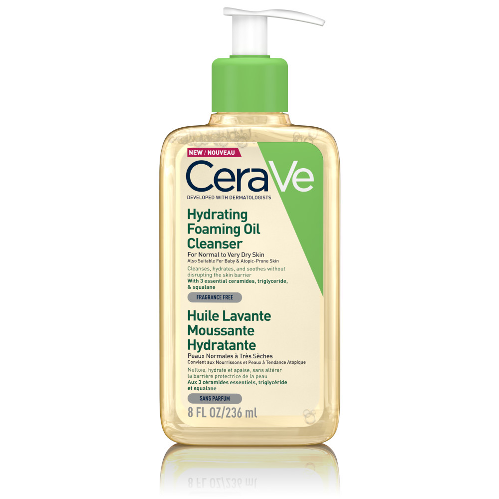 CeraVe Hydraterende Schuimende Reinigingsolie 236ML