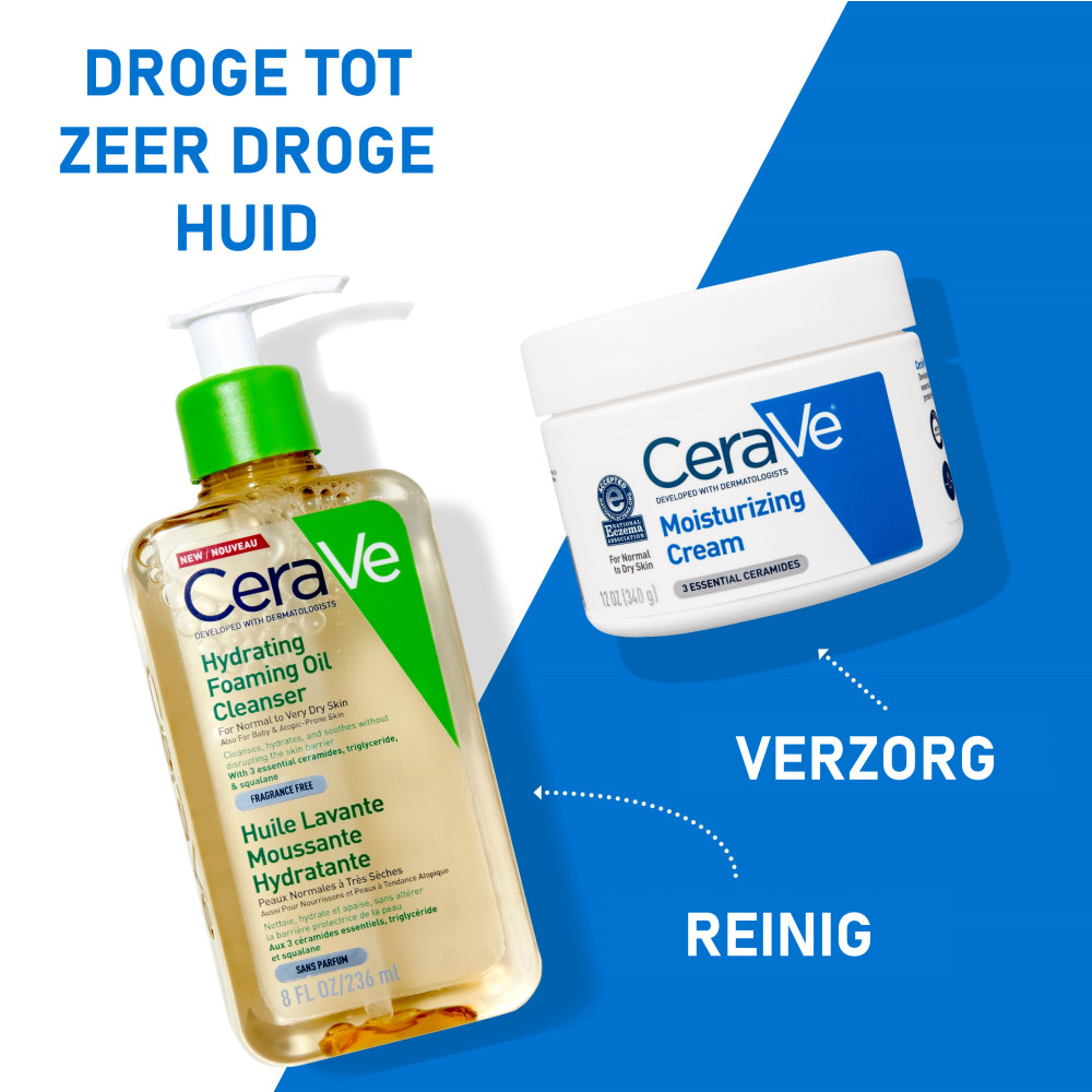 CeraVe Hydraterende Schuimende Reinigingsolie 236ML