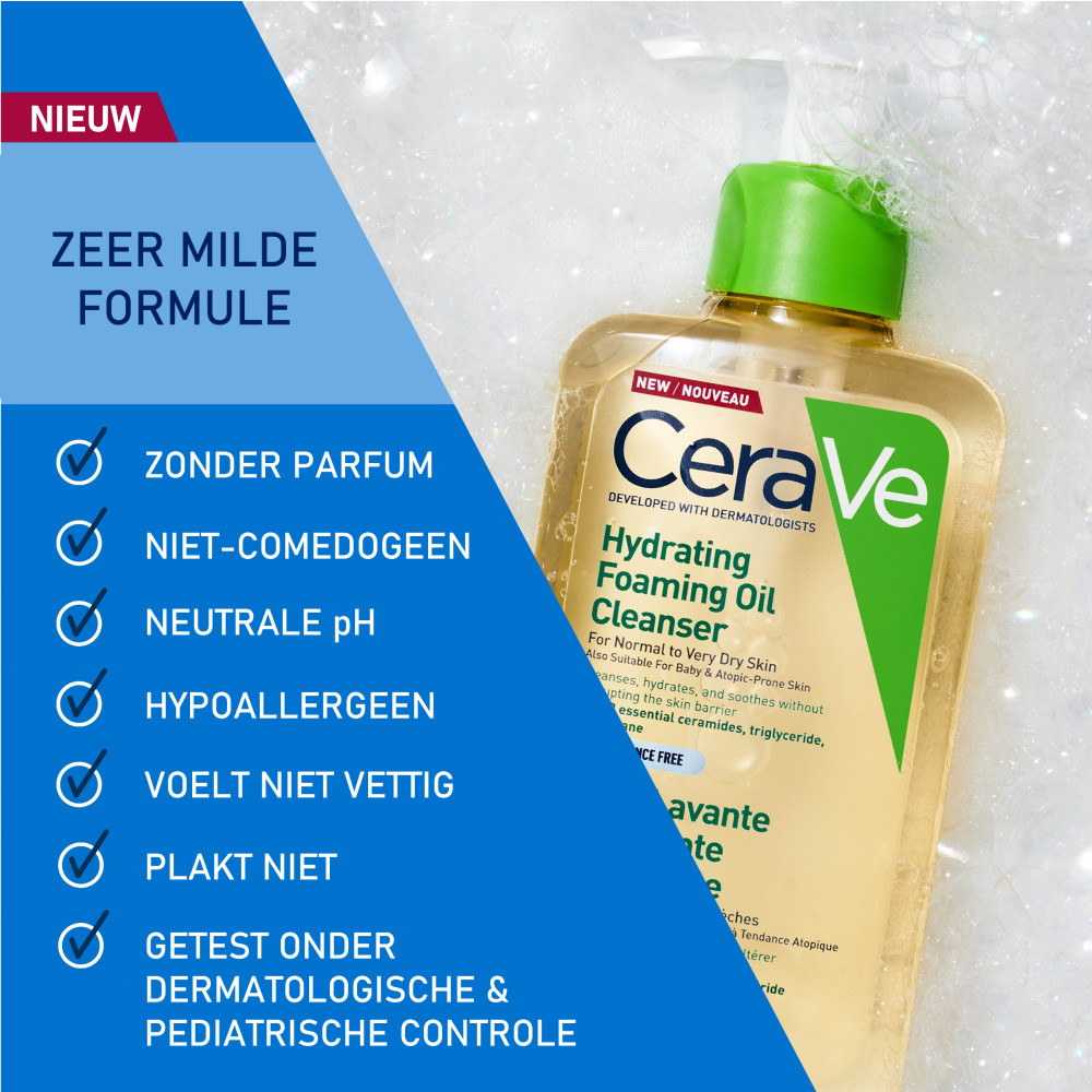 CeraVe Hydraterende Schuimende Reinigingsolie 473ml