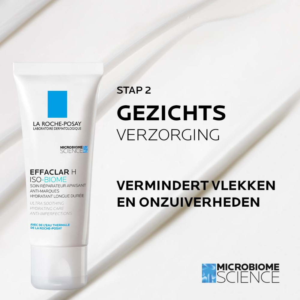 La Roche-Posay Effaclar H Iso-Biome Hydraterende Dagcrème 40ml