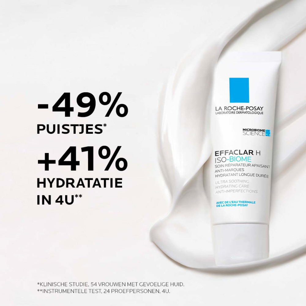 La Roche-Posay Effaclar H Iso-Biome Hydraterende Dagcrème 40ml