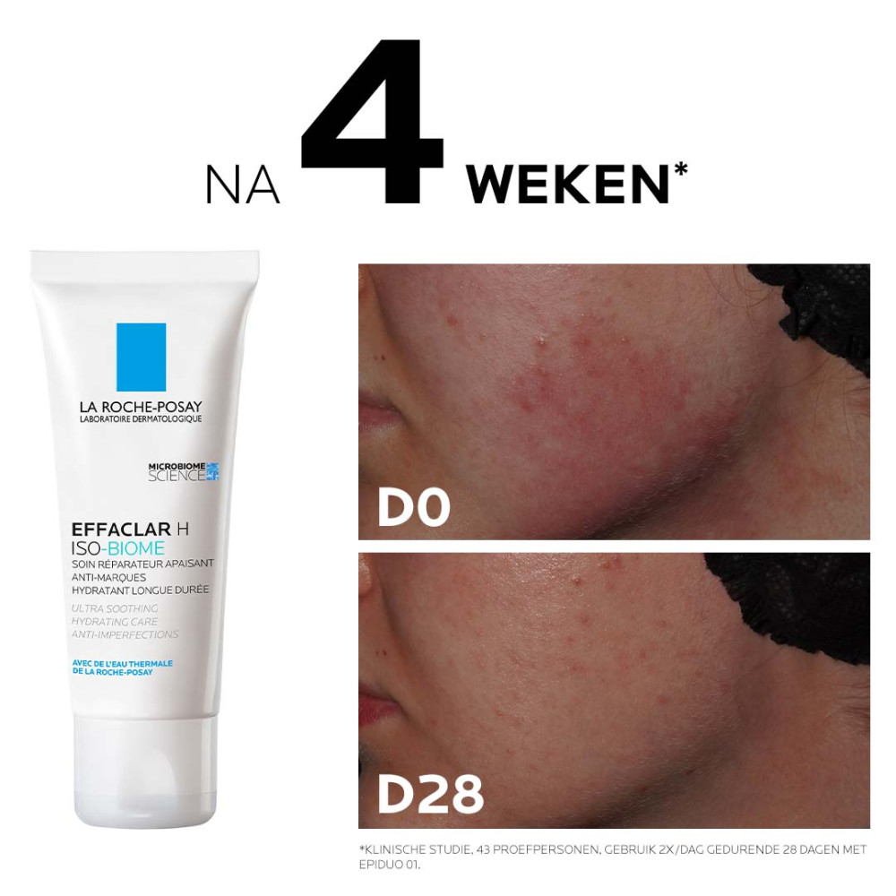 La Roche-Posay Effaclar H Iso-Biome Hydraterende Dagcrème 40ml