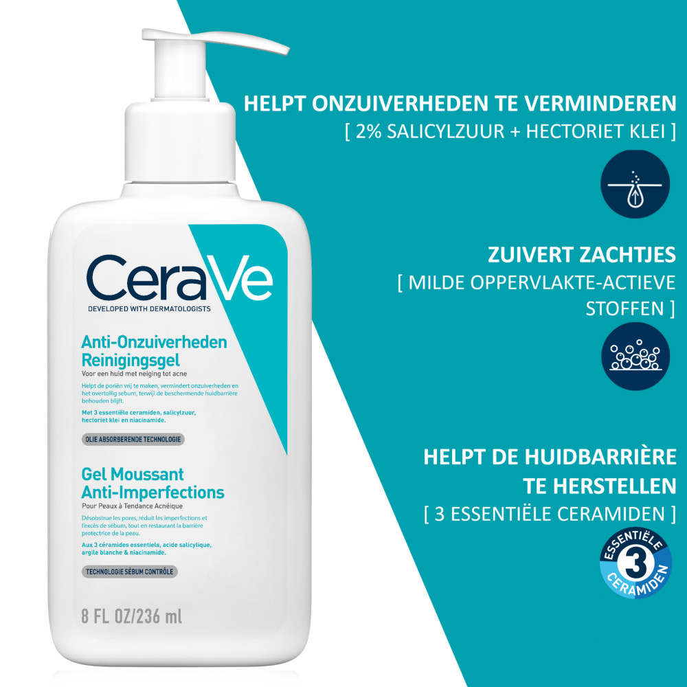 CeraVe Anti-Onzuiverheden Reinigingsgel 236ml