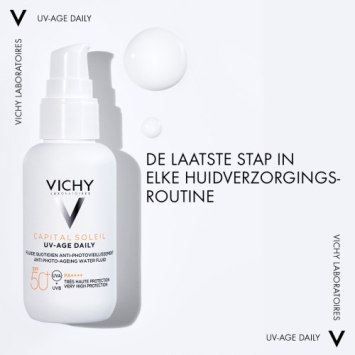 Vichy Capital Soleil UV-Age Daily SPF50+ Zonnebrand Getint 40ml