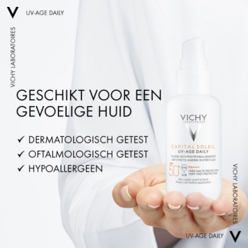 Vichy Capital Soleil UV-Age Daily SPF50+ Zonnebrand Getint 40ml