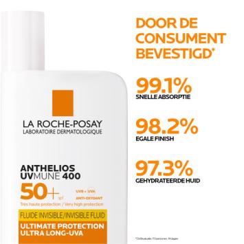 La Roche-Posay Anthelios UVMune 400 Onzichtbare Zonnebrand Fluide SPF50+ 50ml