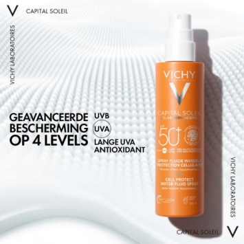 Vichy Capital Soleil Cell Protect Fluïde Spray Kids SPF50+ 200ml