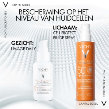 Vichy Capital Soleil Cell Protect Fluïde Spray Kids SPF50+ 200ml