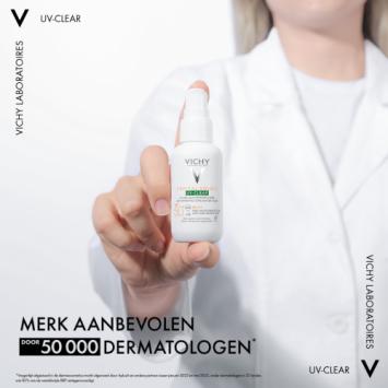 Vichy Capital Soleil UV Clear Anti-onzuiverheden Zonnebrand SPF50+ 40ml