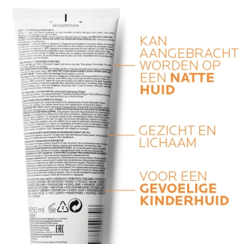 La Roche-Posay Anthelios Kind Wetskin gel zonnebrand SPF50+ Eco-tube 200ml