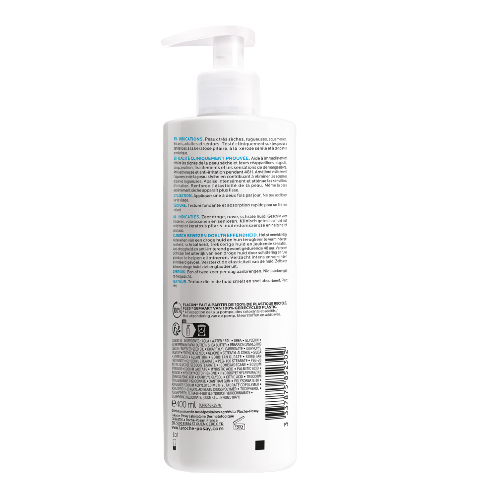 La Roche-Posay Lipikar Lait Urea 10% Lichaamsmelk 400ml