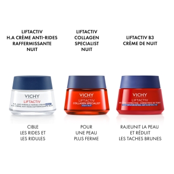 Vichy Liftactiv B3 Teint Egaliserende Nachtcrème 50ml