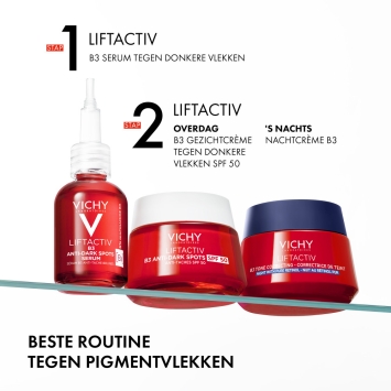 Vichy Liftactiv B3 Teint Egaliserende Nachtcrème 50ml