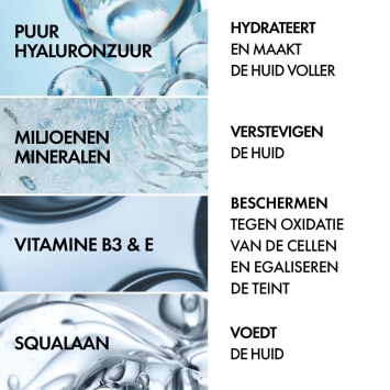 Vichy Minéral 89 100U Hydraterende Rijke Crème Zonder Parfum 50ml