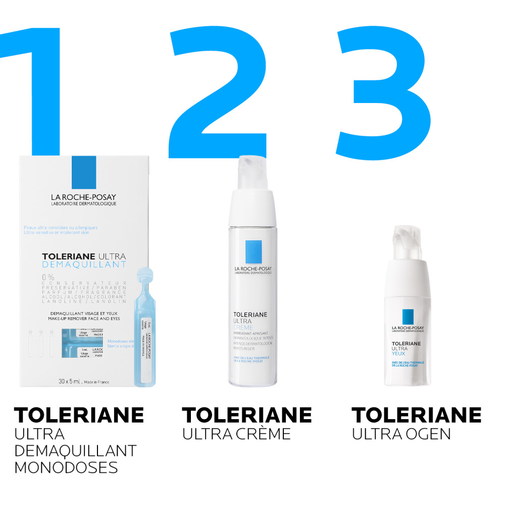 La Roche-Posay Toleriane Oogreinigingsampullen 30x5ml