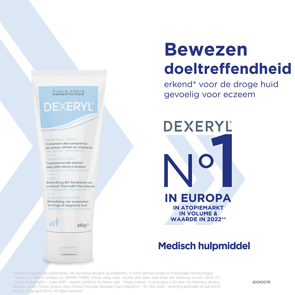 Dexeryl Verzachtende Crème 250gr