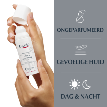 Eucerin UltraSENSITIVE Kalmerende Crème Lichte Textuur