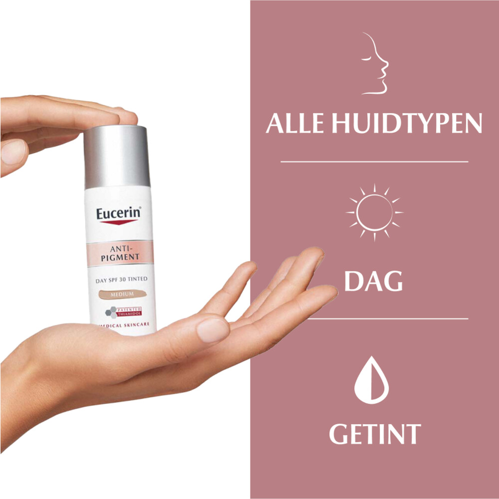 Eucerin Anti-Pigment dagcrème Getint SPF30 Medium 50ml