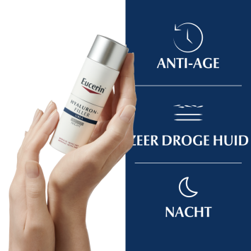 Eucerin Hyaluron-Filler Urea Rijke Nachtcrème 50ml