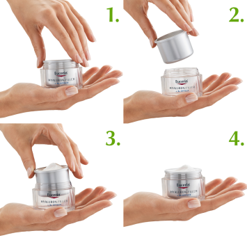 Eucerin Hyaluron-Filler 3x Effect Dagcrème Droge Huid SPF15 Navulverpakking 50ml